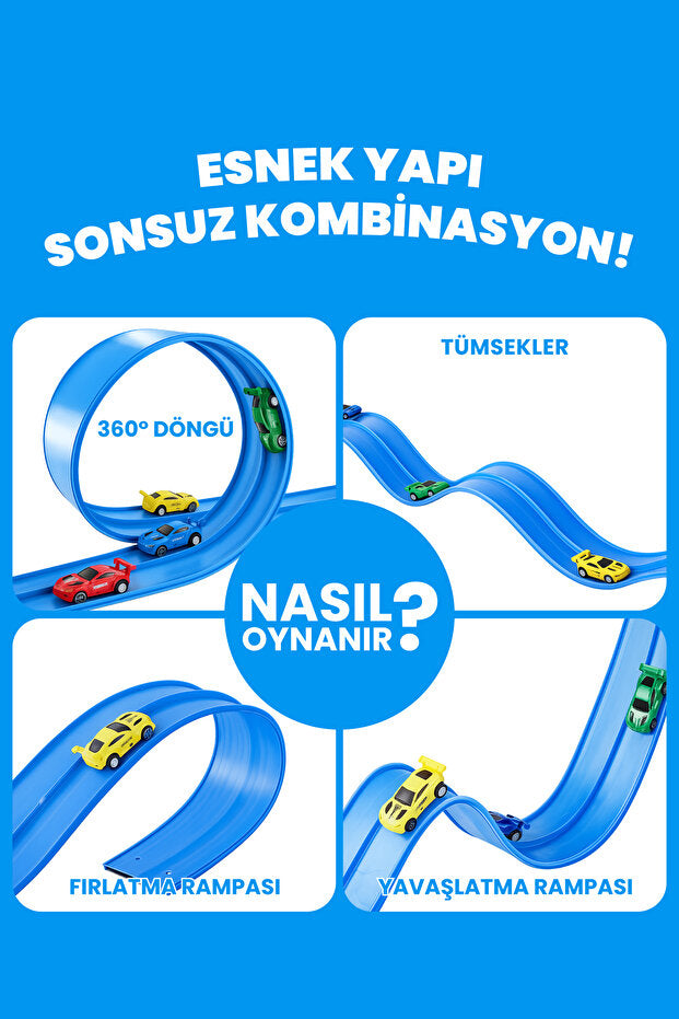 Sınır Tanımayan Esnek Yarış Pisti