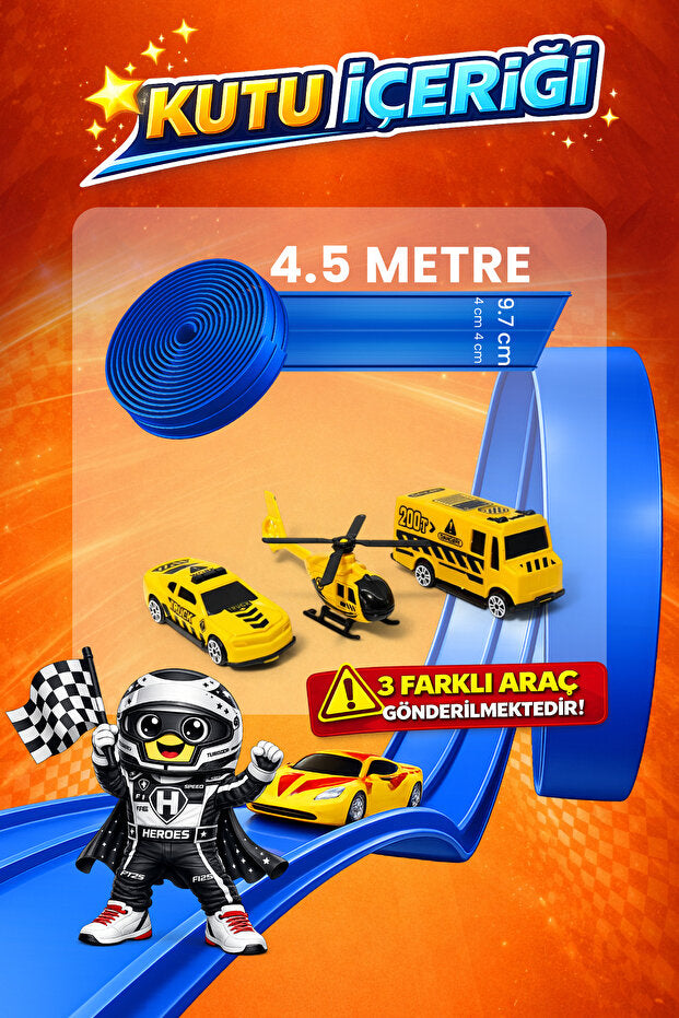 Sınır Tanımayan Esnek Yarış Pisti